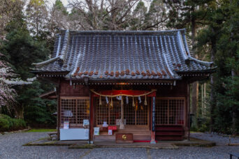 いすみ鉄道・国吉駅付近・國吉神社(千葉県:2025年3月)