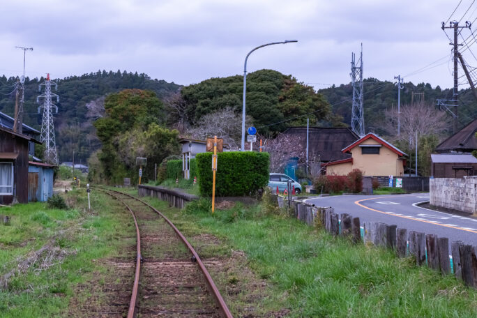 いすみ鉄道・西大原駅（千葉県：2025年3月）