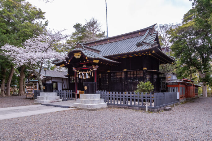 JR外房線・上総一ノ宮駅付近・玉前神社（千葉県：2025年3月）