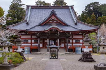 南総鉄道・藻原寺駅跡付近・藻原寺(千葉県:2025年3月)