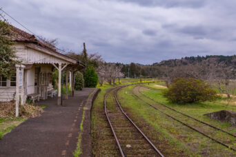 小湊鉄道・上総鶴舞駅(千葉県:2025年3月)