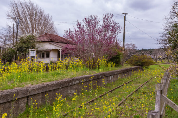 小湊鉄道・上総鶴舞駅（千葉県：2025年3月）