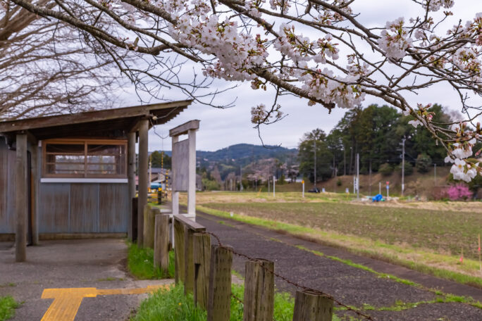 小湊鉄道・上総久保駅（千葉県：2025年3月）