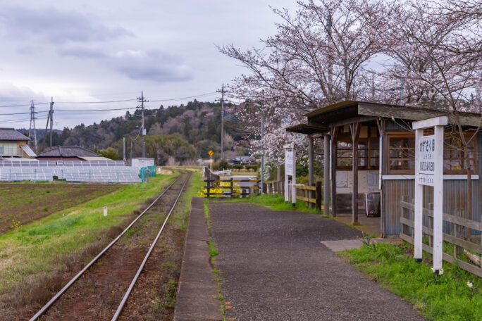小湊鉄道・上総久保駅（千葉県：2025年3月）