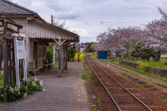 小湊鉄道・高滝駅(千葉県:2025年3月)