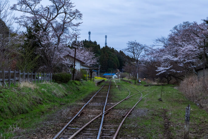 小湊鉄道・月崎駅（千葉県：2025年3月）