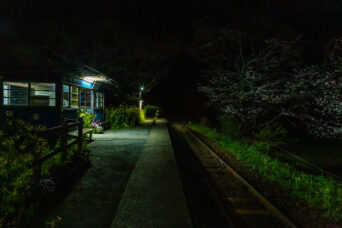 小湊鉄道・飯給駅(千葉県:2025年3月)