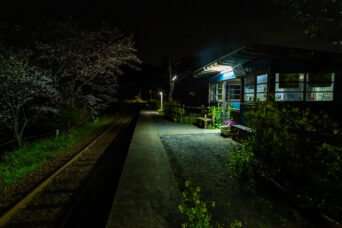 小湊鉄道・飯給駅(千葉県:2025年3月)