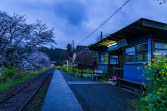 小湊鉄道・飯給駅(千葉県:2025年4月)