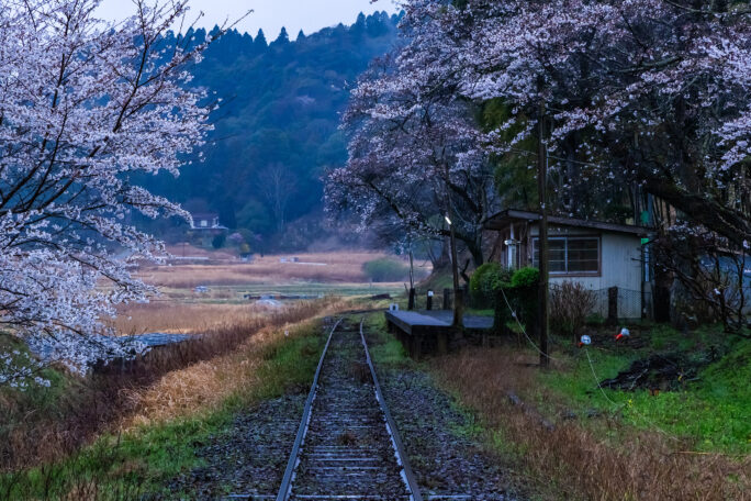 小湊鉄道・上総大久保駅（千葉県：2025年4月）