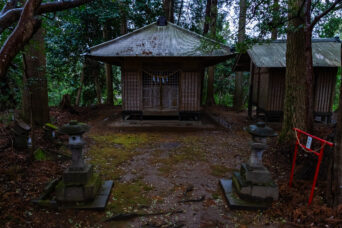 小湊鉄道・上総大久保~養老渓谷間・折津熊野神社(千葉県:2025年3月)