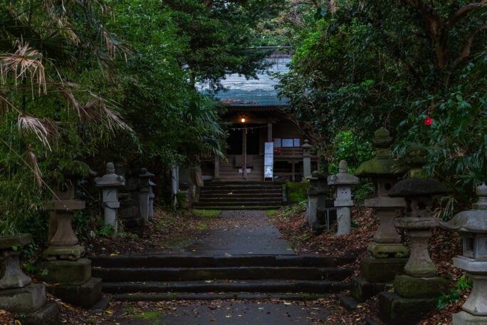 三浦・三戸・上諏訪神社（神奈川県：2025年4月）