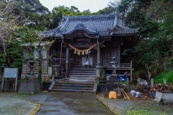 横須賀・長井・熊野神社(神奈川県:2025年4月)