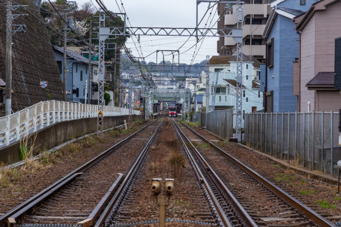 京浜急行逗子線・六浦駅（神奈川県：2025年4月）
