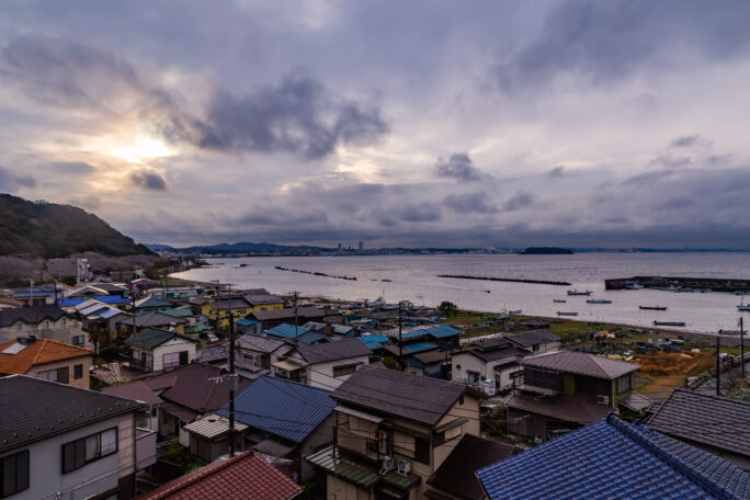 横須賀・走水海岸（神奈川県：2025年4月）