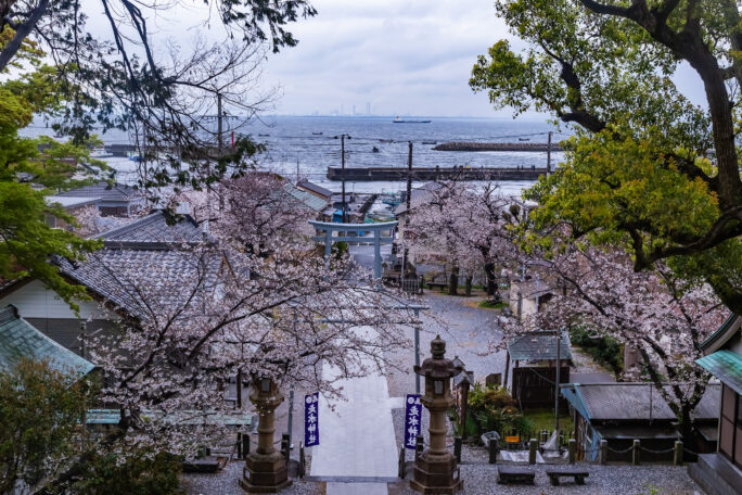 横須賀・走水神社（神奈川県：2025年4月）
