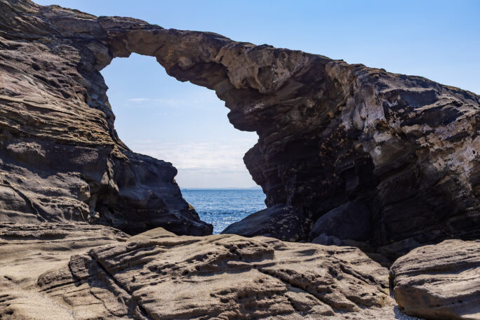 三浦・城ヶ島・馬の背洞門（神奈川県：2025年4月）