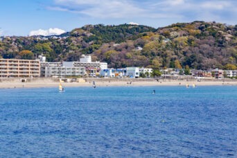 逗子・逗子海岸(神奈川県:2025年4月)