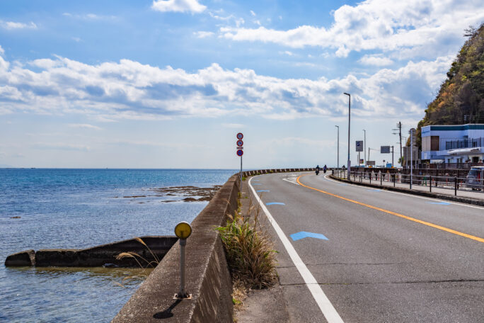 逗子・逗子海岸（神奈川県：2025年4月）