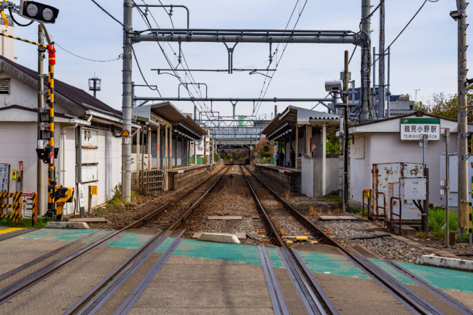 JR鶴見線・鶴見小野駅（神奈川県：2025年4月）