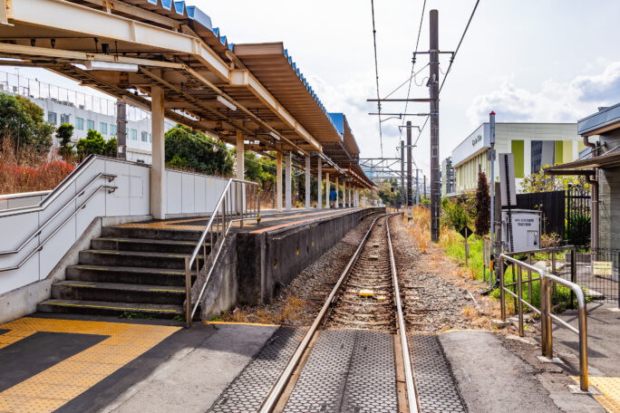 JR鶴見線・弁天橋駅（神奈川県：2025年4月）