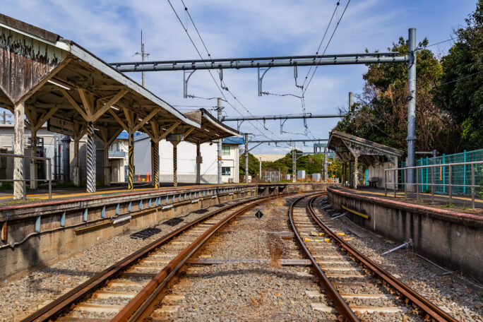 JR鶴見線・浅野駅（神奈川県：2025年4月）