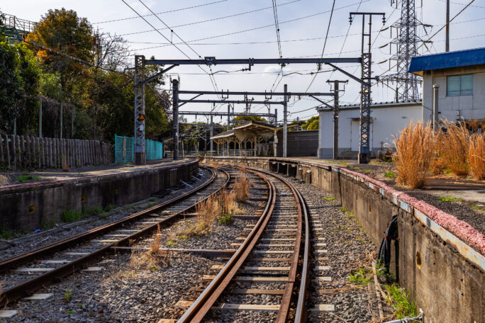 JR鶴見線・浅野駅（神奈川県：2025年4月）