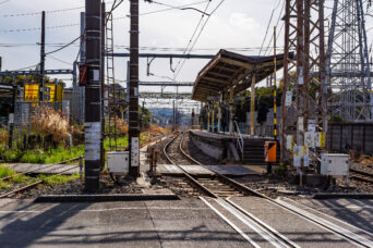 JR鶴見線・浅野駅(神奈川県:2025年4月)