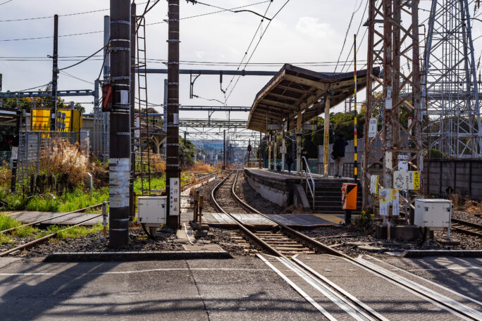 JR鶴見線・浅野駅（神奈川県：2025年4月）