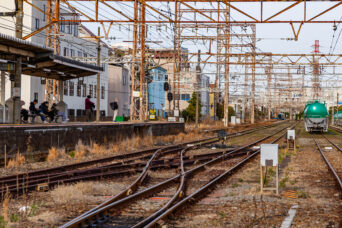 JR鶴見線・安善駅(神奈川県:2025年4月)