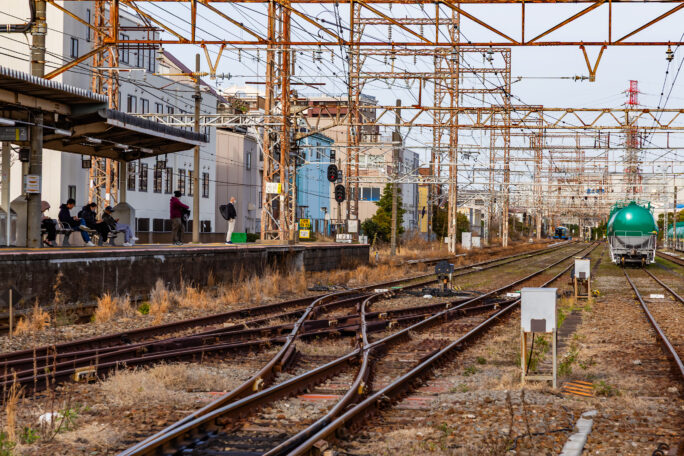 JR鶴見線・安善駅（神奈川県：2025年4月）