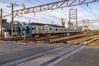 JR鶴見線・安善駅(神奈川県:2025年4月)