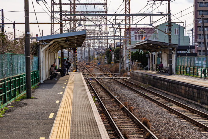 JR鶴見線・武蔵白石駅（神奈川県：2025年4月）
