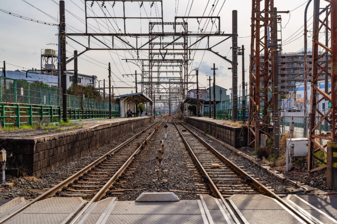 JR鶴見線・武蔵白石駅（神奈川県：2025年4月）