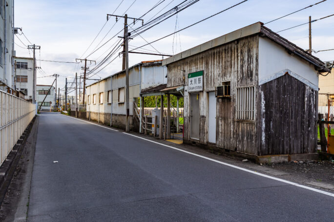 JR鶴見線・大川駅（神奈川県：2025年4月）