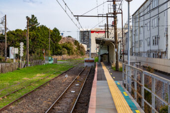 JR鶴見線・大川駅(神奈川県:2025年4月)