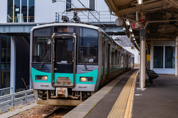 JR小浜線・敦賀駅（福井県：2025年4月）