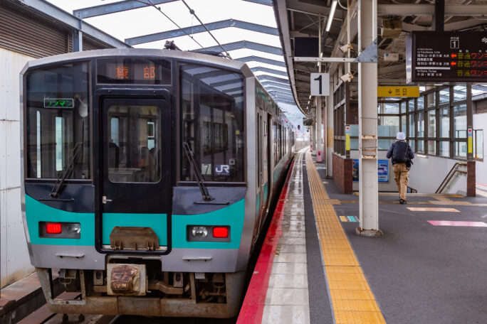 JR小浜線・JR舞鶴線・東舞鶴駅（京都府：2025年4月）