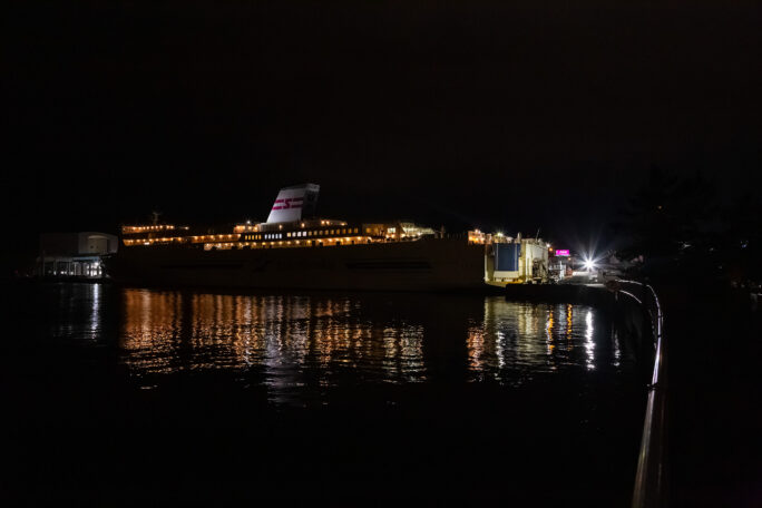 小樽港・新日本海フェリー・はまなす（北海道：2025年5月）