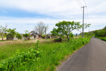 石狩・聚富集落跡(北海道:2025年5月)