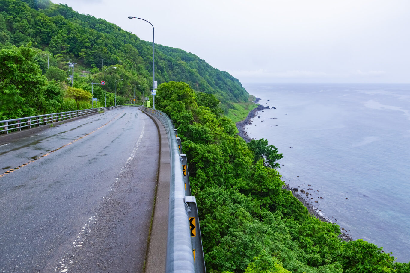 留萌・増毛・国道231号日本海オロロンライン・望洋橋（北海道：2025年5月）
