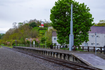 JR留萌本線・増毛駅跡(北海道:2025年5月)