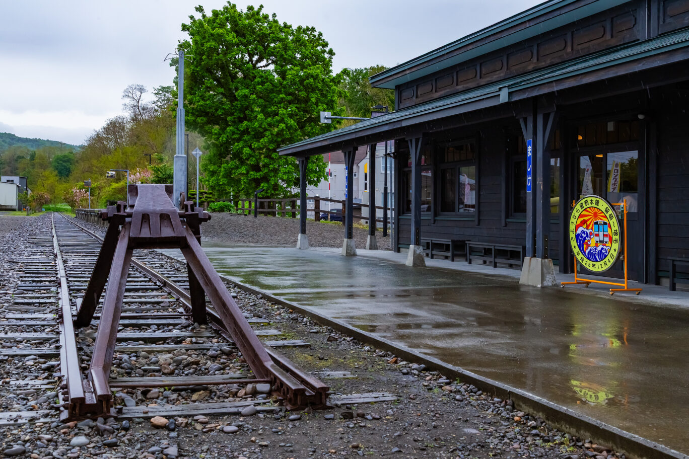 JR留萌本線・増毛駅跡（北海道：2025年5月）