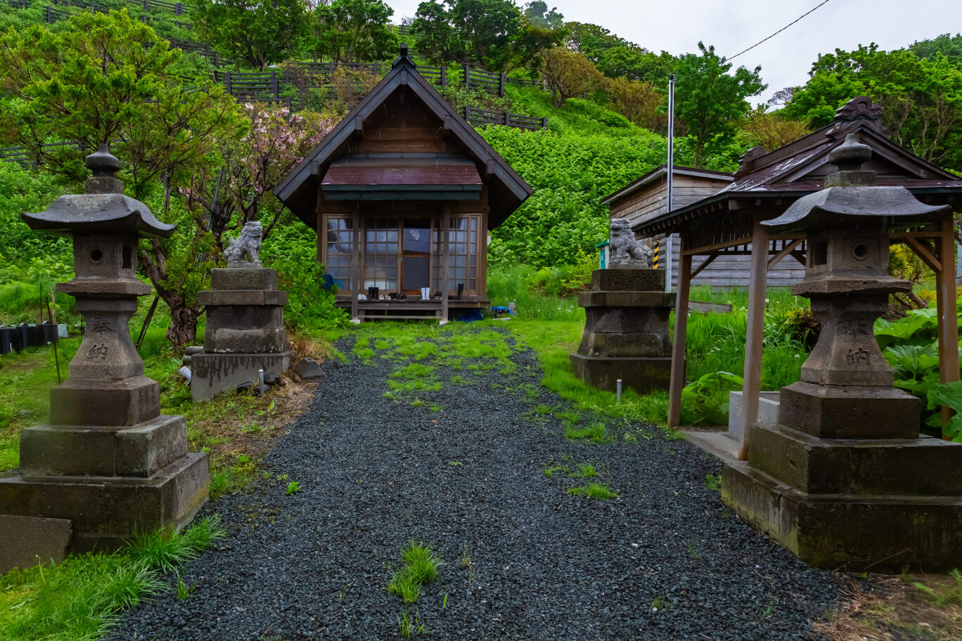 留萌・礼受厳島神社（北海道：2025年5月）