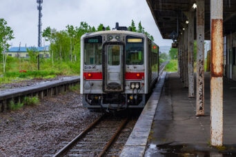 JR留萌本線・石狩沼田駅(北海道:2025年5月)