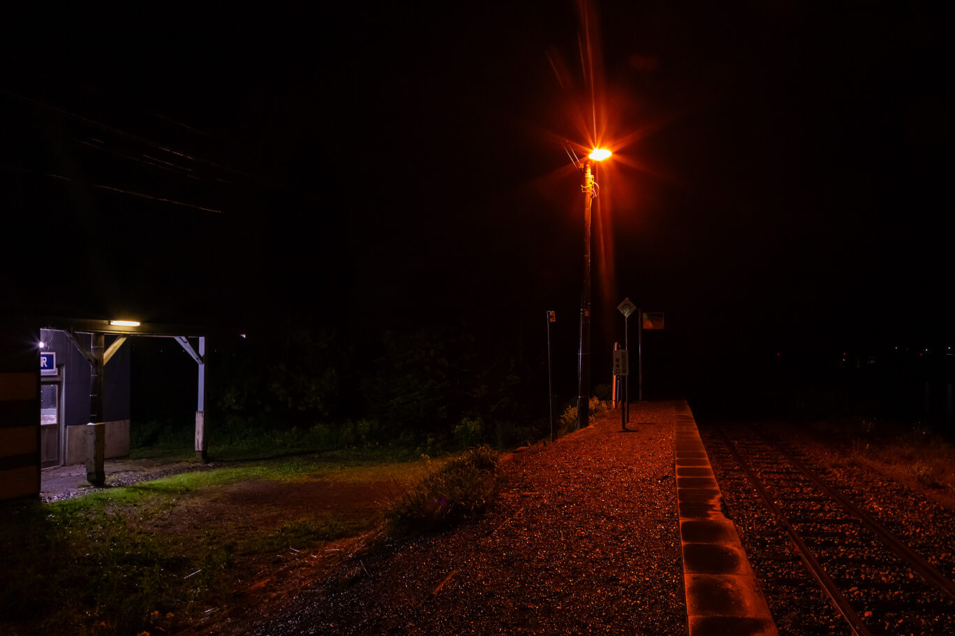 JR留萌本線・北一已駅（北海道：2025年5月）