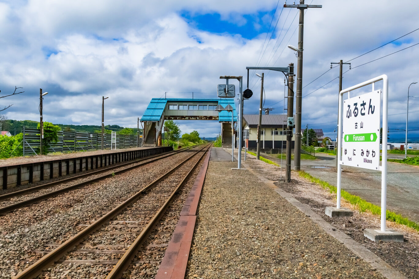 JR室蘭本線・古山駅（北海道：2025年5月）
