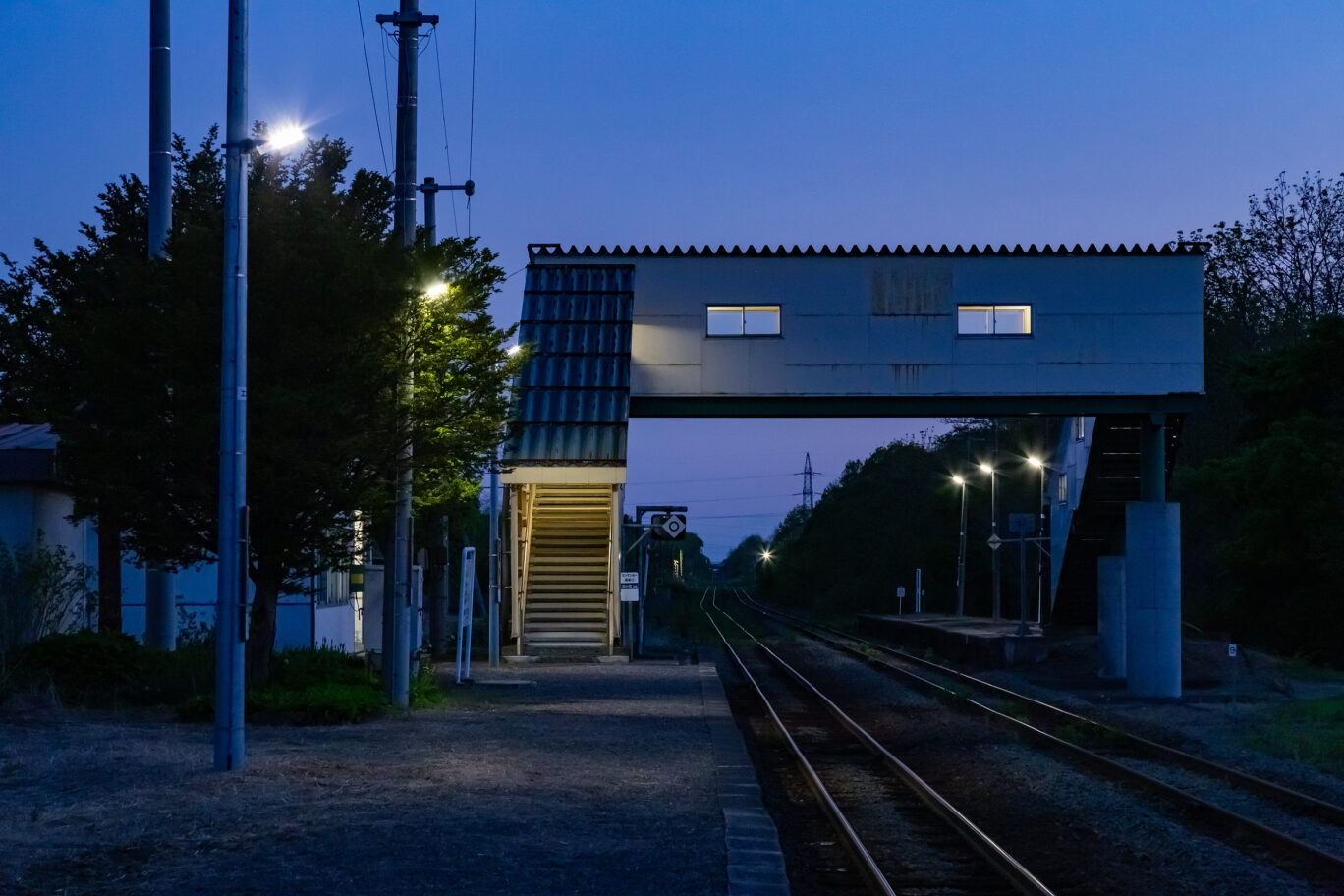 JR留萌本線・遠浅駅（北海道：2025年5月）