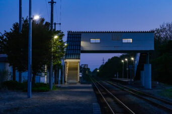 JR留萌本線・遠浅駅(北海道:2025年5月)