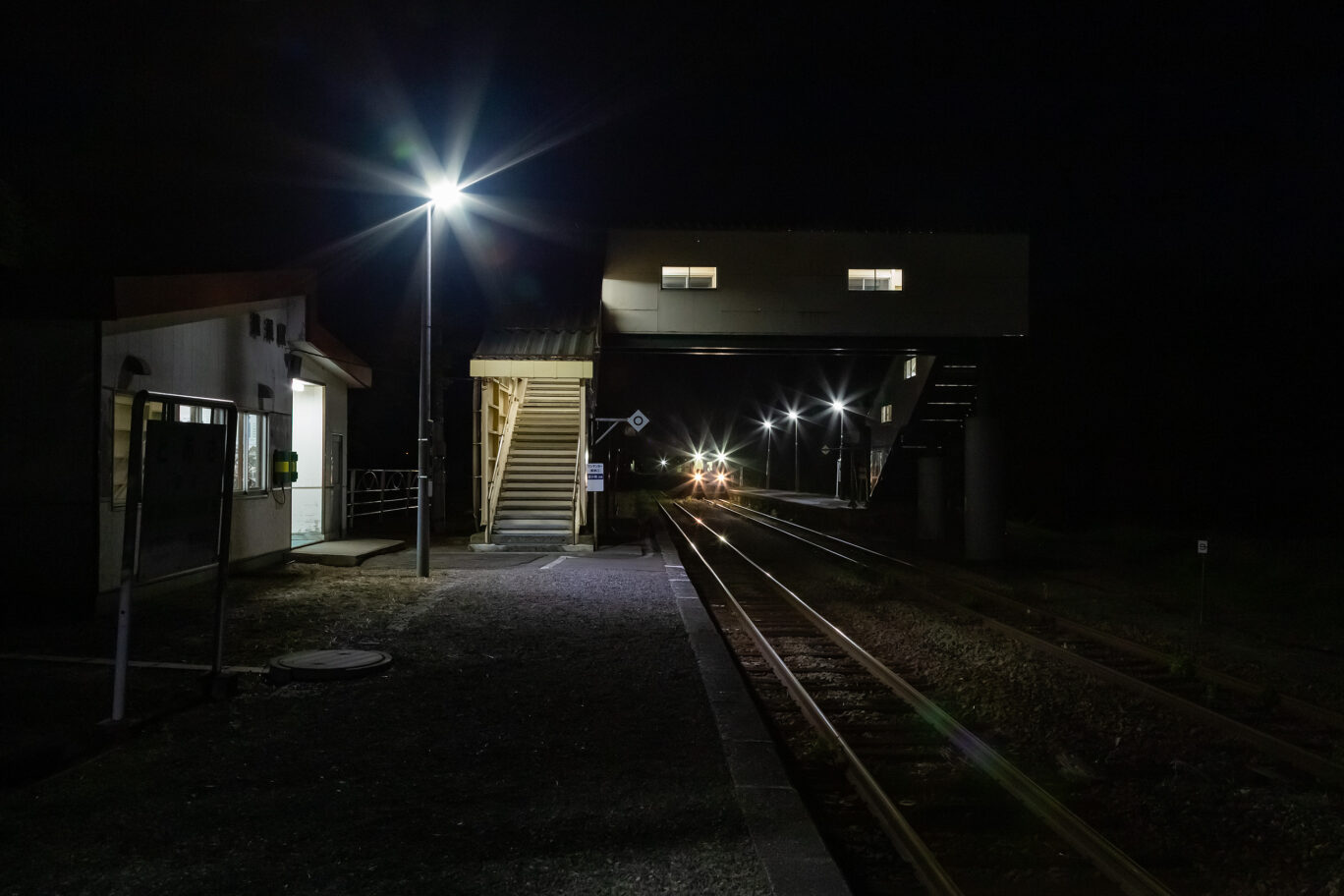 JR留萌本線・遠浅駅（北海道：2025年5月）